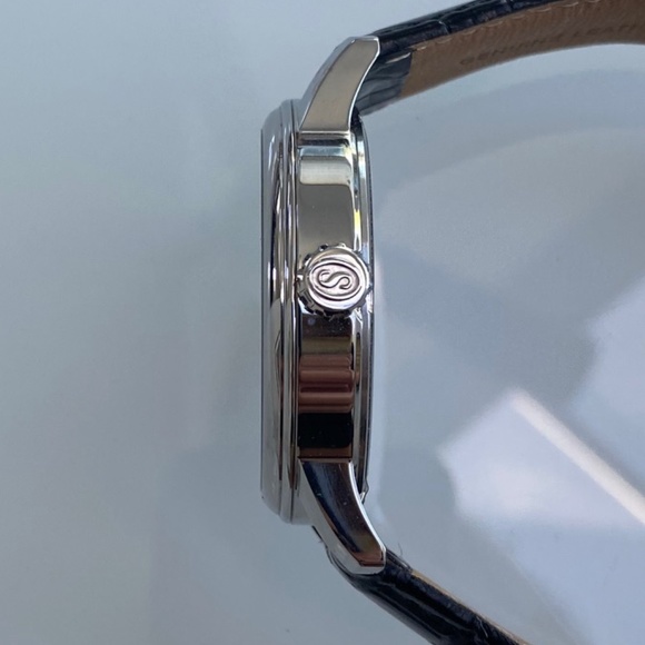 Stuhrling Men's Exposed Bridge Mechanical Skeleton Dial Blue Watch - Picture 3 of 5